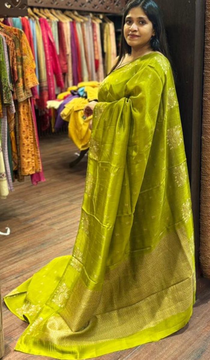 SEMI TUSSAR SAREE 0612256