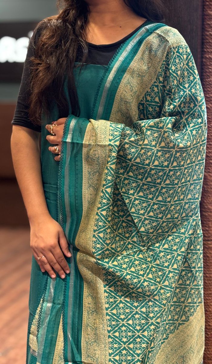 CHANDERI UNSTITCHED SALWAR 04122529