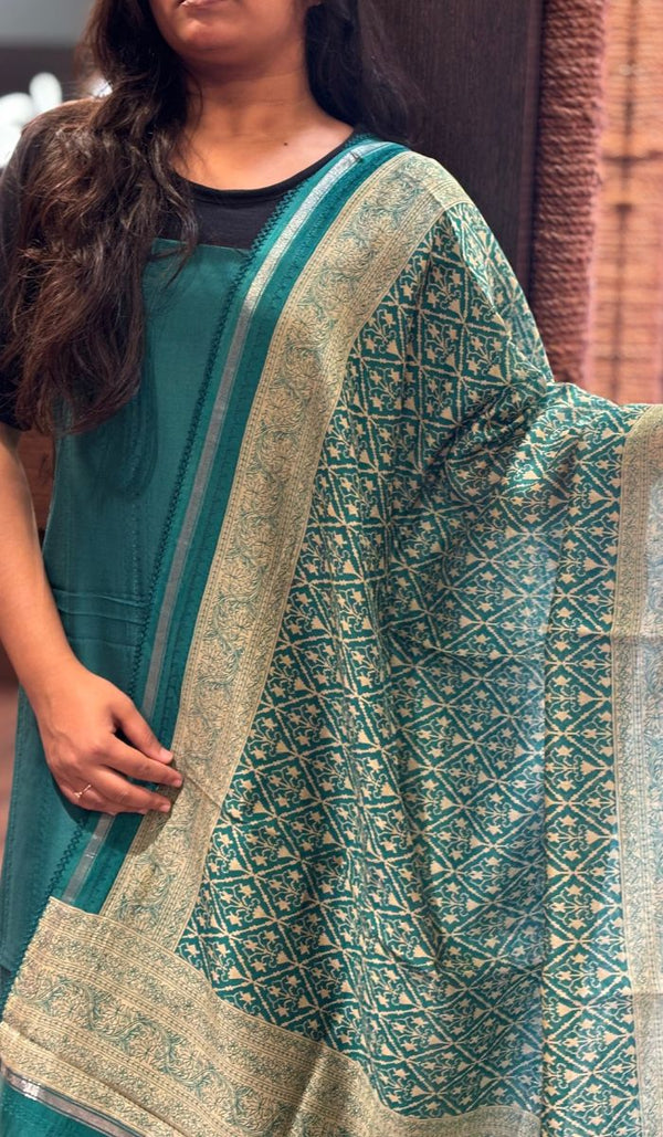 CHANDERI UNSTITCHED SALWAR 04122529