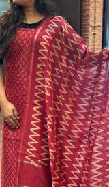 CHANDERI UNSTITCHED SALWAR 04122524