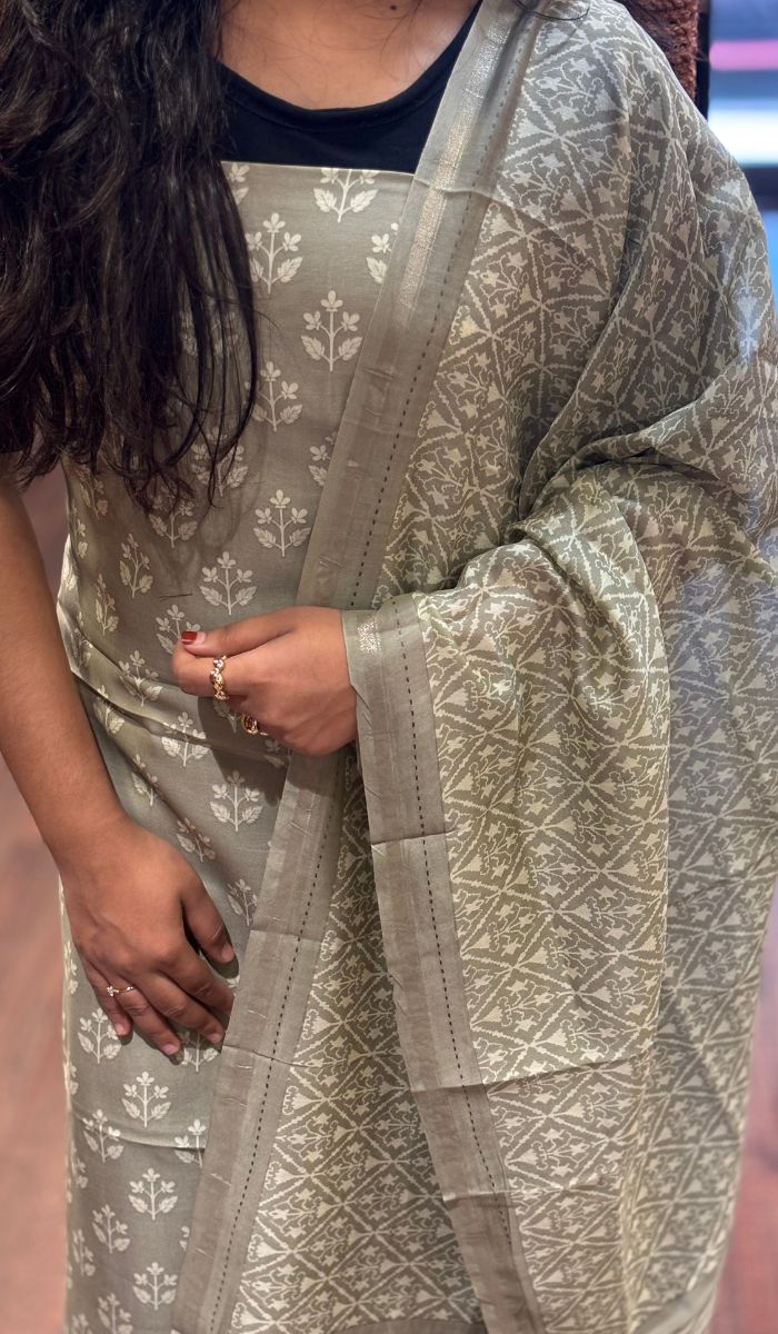 CHANDERI UNSTITCHED SALWAR 04122532