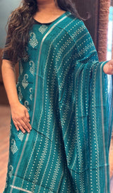 CHANDERI UNSTITCHED SALWAR 04122522