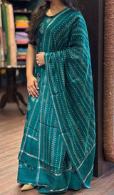 CHANDERI UNSTITCHED SALWAR 04122522