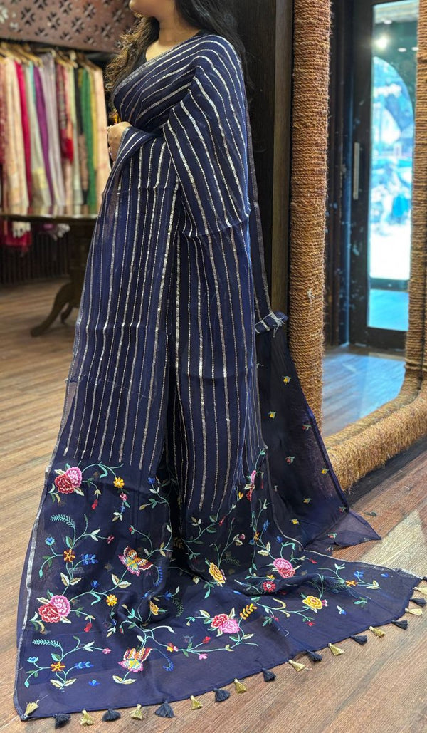 ORGANZA SAREE 0312253