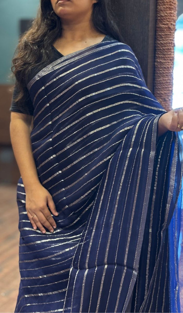 ORGANZA SAREE 0312253