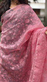 ORGANZA SAREE 0312255