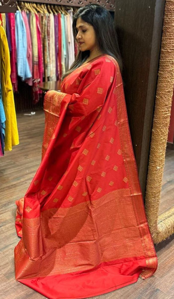 SEMI KATAN SAREE 06122554