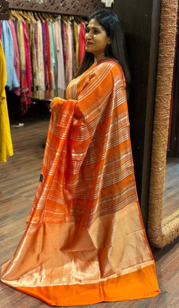 KORA ORGANZA SAREE 07122574