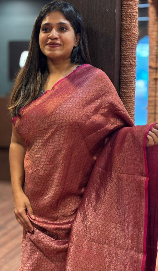 CREPE SILK SAREE 08122524