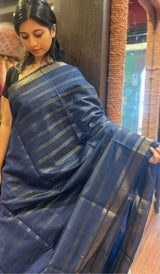 SEMI LINEN SAREE 11122549