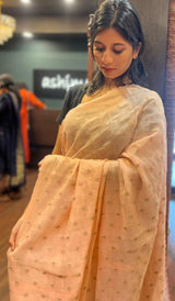 KORA CHANDERI SAREE 09122519
