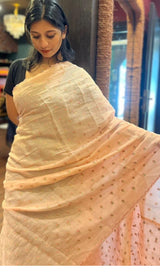 KORA CHANDERI SAREE 09122519