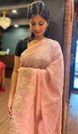 KORA CHANDERI SAREE 09122521