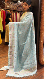 KORA CHANDERI SAREE 09122522
