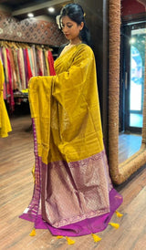 COTTON BANARASI SAREE  10122538