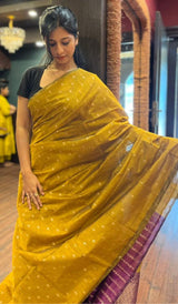COTTON BANARASI SAREE  10122538