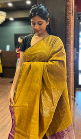 COTTON BANARASI SAREE  10122538