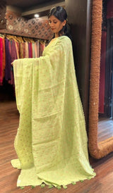 KORA CHANDERI SAREE 09122518