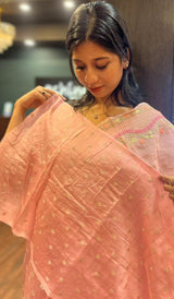 KORA CHANDERI SAREE 09122523