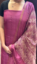 UNSTITCHED TUSSAR SALWAR 06122563