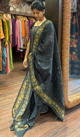 UNSTITCHED MUNGA TUSSAR SALWAR 06122556