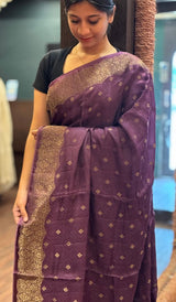 SATIN VISCOSE SAREE 11122516