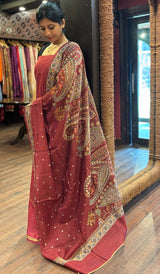 UNSTITCHED MUNGA TUSSAR SALWAR 06122555