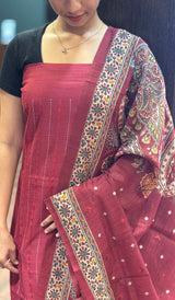 UNSTITCHED MUNGA TUSSAR SALWAR 06122555