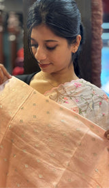 KORA CHANDERI SAREE 10122529