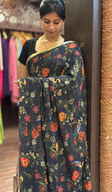 CHIFFON SAREE 08122533