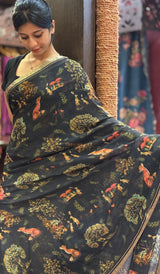 CHIFFON SAREE 08122539