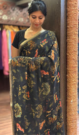 CHIFFON SAREE 08122539