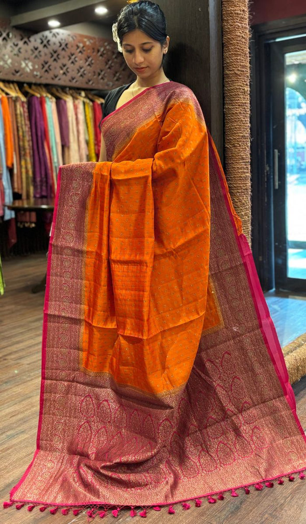 KORA CHINIYA SILK SAREE 11122545