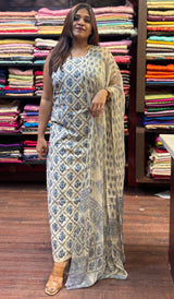 COTTON UNSTITCHED SALWAR 1412251