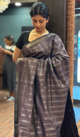 SEMI LINEN SAREE 11225561