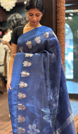 KORA ORGANZA SAREE 15122523