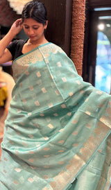 KORA ORGANZA SAREE 1612252