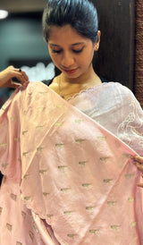 TISSUE ORGANZA SAREE 17122516