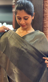 SEMI TISSUE SAREE 17122536