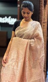 TISSUE ORGANZA SAREE 1712251