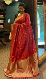 KORA CHANDERI SAREE 17122527