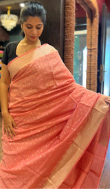 KORA CHANDERI SAREE 17122519