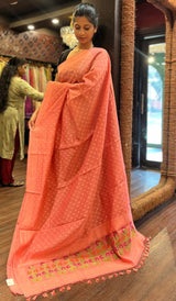 KORA CHANDERI SAREE 17122529