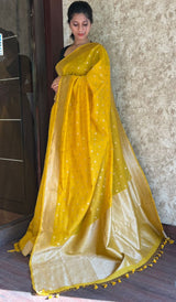 KORA CHANDERI SAREE 17122526