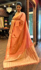 KORA CHANDERI SAREE 17122523