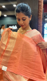 KORA CHANDERI SAREE 17122523