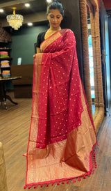 KORA CHANDERI SAREE 17122525