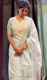 MUL CHANDERI UNSTITCHED SALWAR 1812253