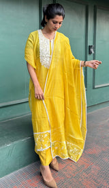 MUL CHANDERI UNSTITCHED SALWAR 1812254