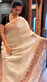 ORGANZA SAREE 0312256